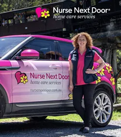 business for sale Nurse Next Door banner