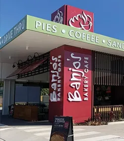 business for sale Banjo's Bakery banner