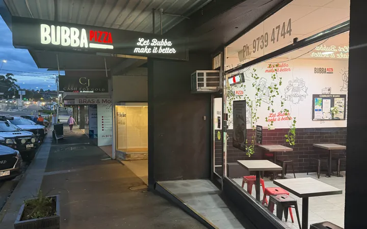 Bubba Pizza business for sale